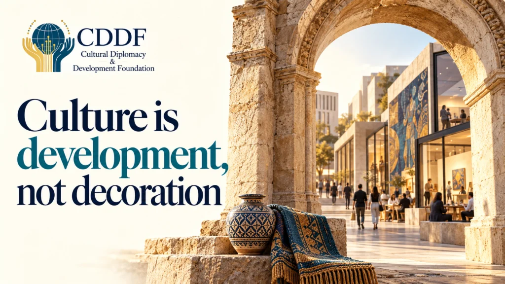Culture is development, not decoration