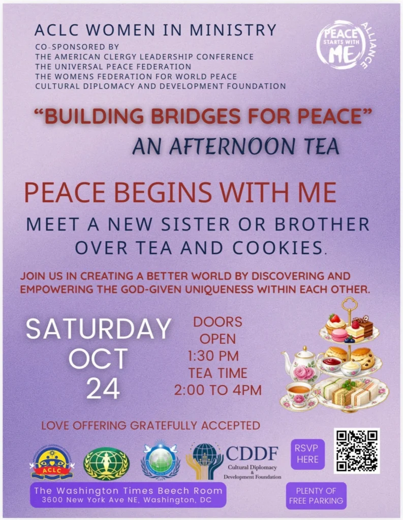 Building Bridges for Peace: An Afternoon Tea