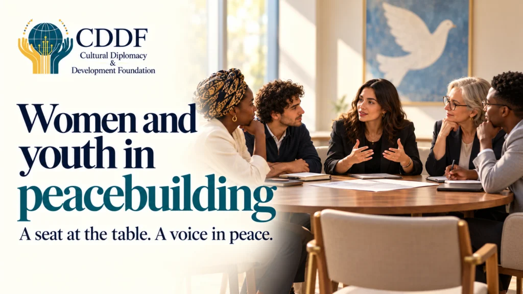 Who gets a seat at the table: women, youth and cultural diplomacy